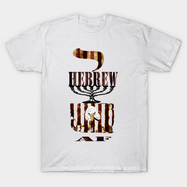 Hebrew America T-Shirt by immigrantaf